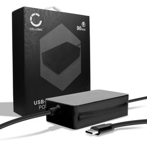 Dell Chromebook 13 3380 Oplader - 2.5m Laadkabel & AC stroomadapter van CELLONIC