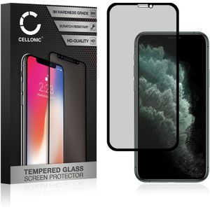 Apple iPhone 11 Schermbeschermer 9H getemperd glas Privacy Filter van CELLONIC