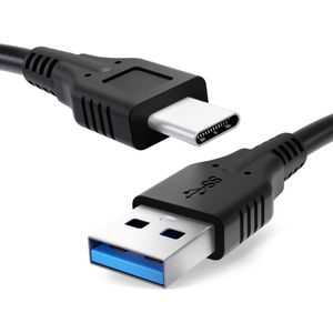 Cyrus CS 40 Kabel USB-C lange plug Type C Datakabel 1m Laadkabel van Cellonic
