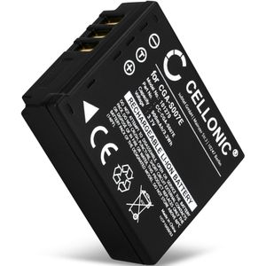 Panasonic CGA-S007E Accu Batterij 900mAh van CELLONIC