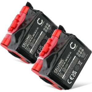 2x Husqvarna Automower 305 Accu Batterij 18.5v 2500mAh van CELLONIC
