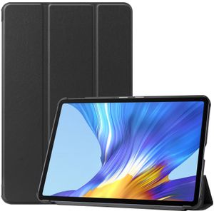 Huawei MatePad 10.4 BAH3-W09 Tablet hoes / Book Cover met standaard - Back Cover beschermtasje zwart, backcase - Tabletstand Padcover