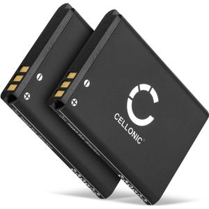 2x Nokia N80 Internet Edition Accu Batterij 890mAh van CELLONIC