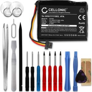 TomTom VF6D Accu Batterij + Schroevendraaier-set 1020mAh van CELLONIC