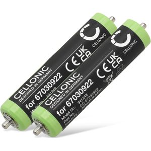 2x Braun Series 1 190 Accu Batterij 700mAh van Cellonic