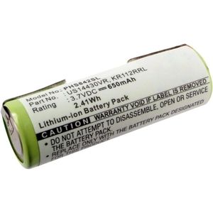 Philips HS8420/23 Accu Batterij 650mAh van subtel