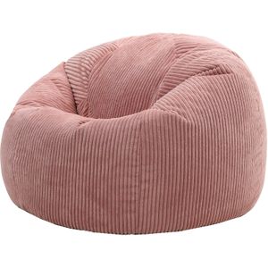Cloudy Corduroy Zitzak - Roze