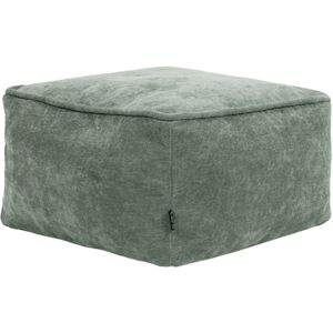 Amara Poef Chenille - Groen