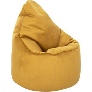 Capriccio Velvet Zitzakstoel - Tumeric