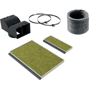 CleanAir Plus Starterset voor luchtrecirculatie voor Neff 17005800 / Z51AIU0X0