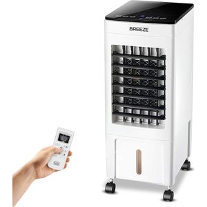 Breeze - Mobiele Airco - Wit - Compact Design - Fluisterstil
