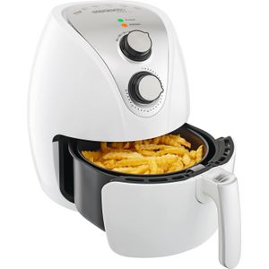 Monzana Heteluchtfriteuse - 3,6L anti-aanbaklaag 9in1 Functie - Wit