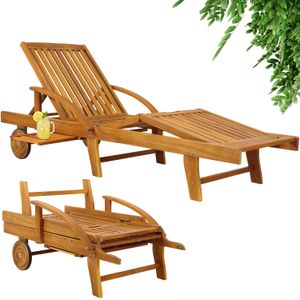 Ligstoel Tami Sun® Acaciahout
