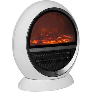 Monzana Elektrische Kachel - LED Vlam effect 2 Standen – Wit