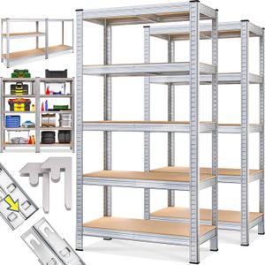 Zwaar rek set van 2 180x90x60cm gegalvaniseerd 875kg