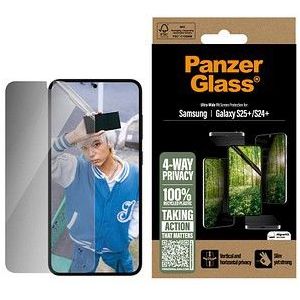 PanzerGlass™ 4-WAY PRIVACY Display-Schutzglas für Samsung Galaxy S25+