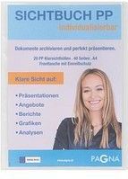 PAGNA Office Sichtbuch DIN A4, 20 Hüllen transparent
