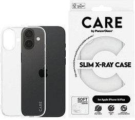 CARE by PanzerGlass® Fashionable Case Handy-Cover für Apple iPhone 16 Plus transparent