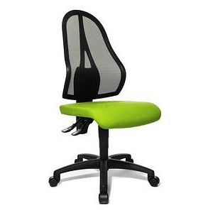 Topstar Bürostuhl Open Point P, OP100 G05 Stoff grün, Gestell schwarz