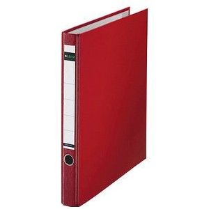 LEITZ 1014 Ringbuch 2-Ringe rot 3,5 cm DIN A4