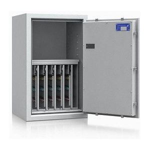 ISS safe4key Schlüsseltresor grau mit 280 Haken Elektronikschloss