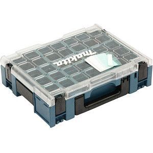 makita MAKPAC-Organizer 191X80-2 Werkzeugkasten gefüllt, mit 13 Boxen
