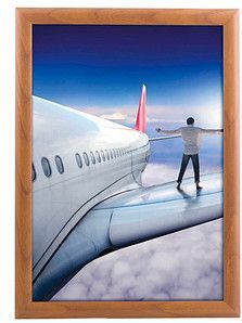 update displays  Klapprahmen braun 24,0 x 32,7 cm