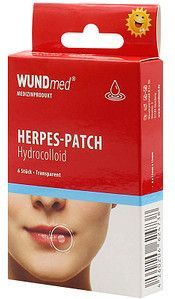 WUNDmed® Herpes Pflaster Herpes-Patch 02-093 transparent 1,5 x 1,5 cm, 6 St.