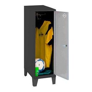 Simonrack Spind SIMONLOCKER DISM SINGLE anthrazit, grau 8425437120374, 1 Schließfach 30,0 x 50,0 x 101,5 cm
