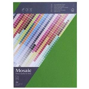 artoz Briefpapier Mosaic apfelgrün DIN A4 90 g/qm 25 Blatt