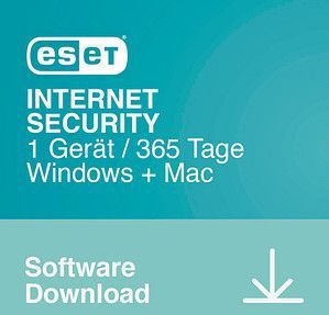 ESET INTERNET SECURITY Sicherheitssoftware Vollversion (Download-Link)