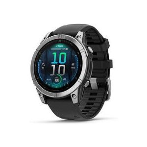 GARMIN fēnix E 47 mm Smartwatch schwarz, silber