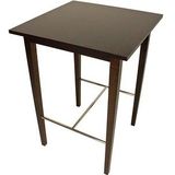Garden Pleasure JONAS Bistrotisch Holz wenge 74,5 x 74,5 x 105,0 cm