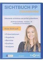 PAGNA Office Sichtbuch DIN A4, 20 Hüllen blau