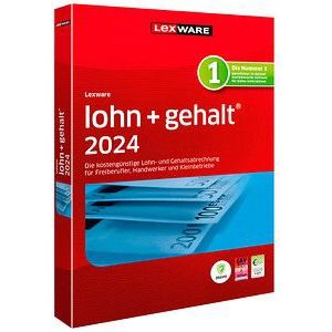 LEXWARE lohn+gehalt 2024 Software Vollversion (PKC)
