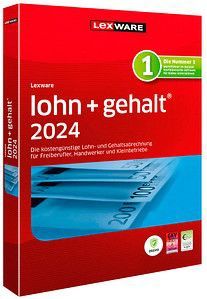 LEXWARE lohn+gehalt 2024 Software Vollversion (PKC)