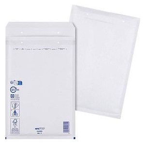 100 aroFOL® CLASSIC Luftpolstertaschen W6/F weiß für DIN A4
