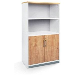 rocada Regalschrank, 1057AW08 weiß, eiche 90,0 x 45,0 x 156,0 cm