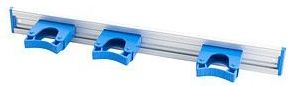 haug® bürsten Besenhalter blau, silber
