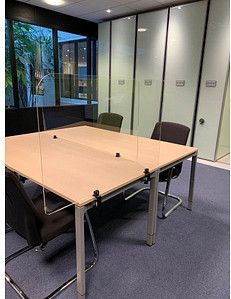 Jalema Spuckschutz 7999848, transparent 100,0 x 65,0 cm