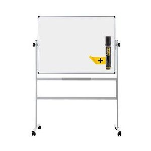 Bi-Office mobiles Whiteboard MAYA 150,0 x 120,0 cm weiß emaillierter Stahl