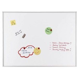 FRANKEN Whiteboard ECO 200,0 x 100,0 cm weiß lackierter Stahl