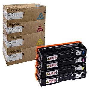 RICOH Type SP C250E  schwarz, cyan, magenta, gelb Toner, 4er-Set