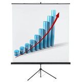 FRANKEN Stativleinwand X-tra!Line 1:1, 200 x 200 cm Projektionsfläche