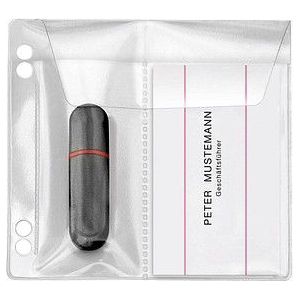 VELOFLEX 2er USB-Stick-Hüllen abheftbar transparent, 10 St.
