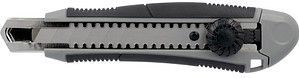 5 WESTCOTT Cuttermesser PROFESSIONAL Softgrip grau 18,0 mm