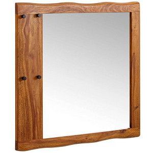 WOHNLING Spiegel WL6.547 sheesham 80,0 x 3,0 x 80,0 cm