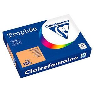 Clairefontaine Kopierpapier Trophée mandarin DIN A4 120 g/qm 250 Blatt