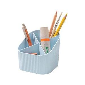 HAN Stiftehalter X-LOOP pastellblau Kunststoff 4 Fächer 11,1 x 11,1 x 10,5 cm