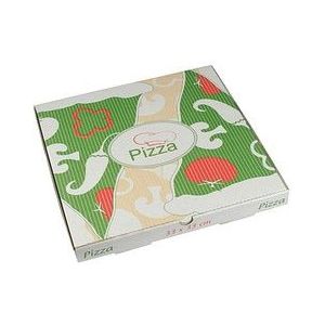 100 PAPSTAR Pizzakartons pure 33,0 x 3,0 cm